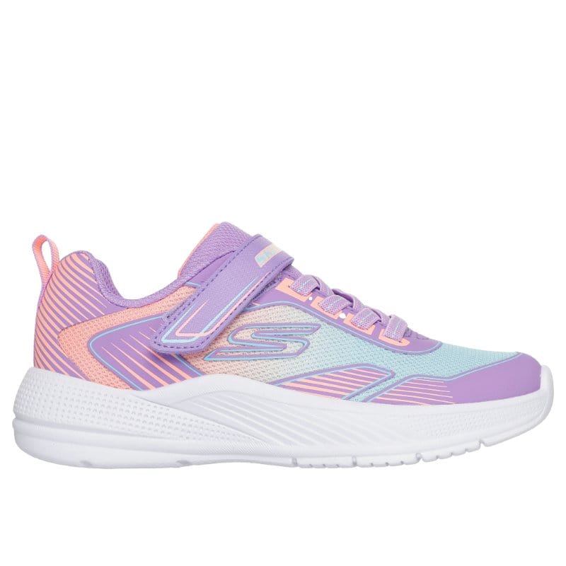 Skechers Kids Kids Skechers Girls Junior Purple Microspec Advance Oasis Point Runner - 303657L