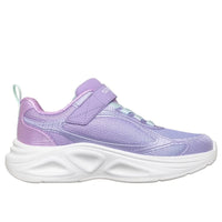 Skechers Kids Kids Skechers Girls Junior Purple Sola Glow 2.0 Dazzle Steps Runner - 303729L