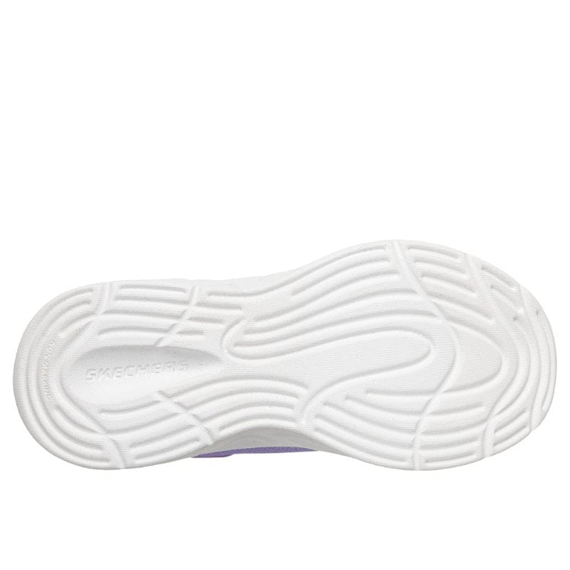 Skechers Kids Kids Skechers Girls Junior Purple Sola Glow 2.0 Dazzle Steps Runner - 303729L