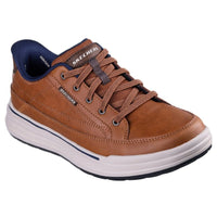 Skechers Kids Kids TAN / 8UK Skechers Boys Tan Slip-ins Relaxed Fit Sterling Hansel Runner - 211234