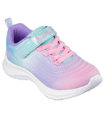Skechers Kids PINK / 10UK Skechers Junior Girls Jumpsters 2.0 - Blurred Dreams Runners 303397L