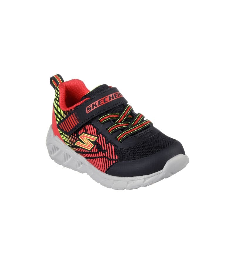 Skechers Kids RED / 6UK Skechers Infant Boys Red Magna - Lights - Grax Runners 401506N