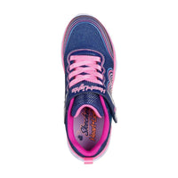 Skechers Kids Skechers Girls Infant Navy Heart-Lights Retro Runner - 302689N