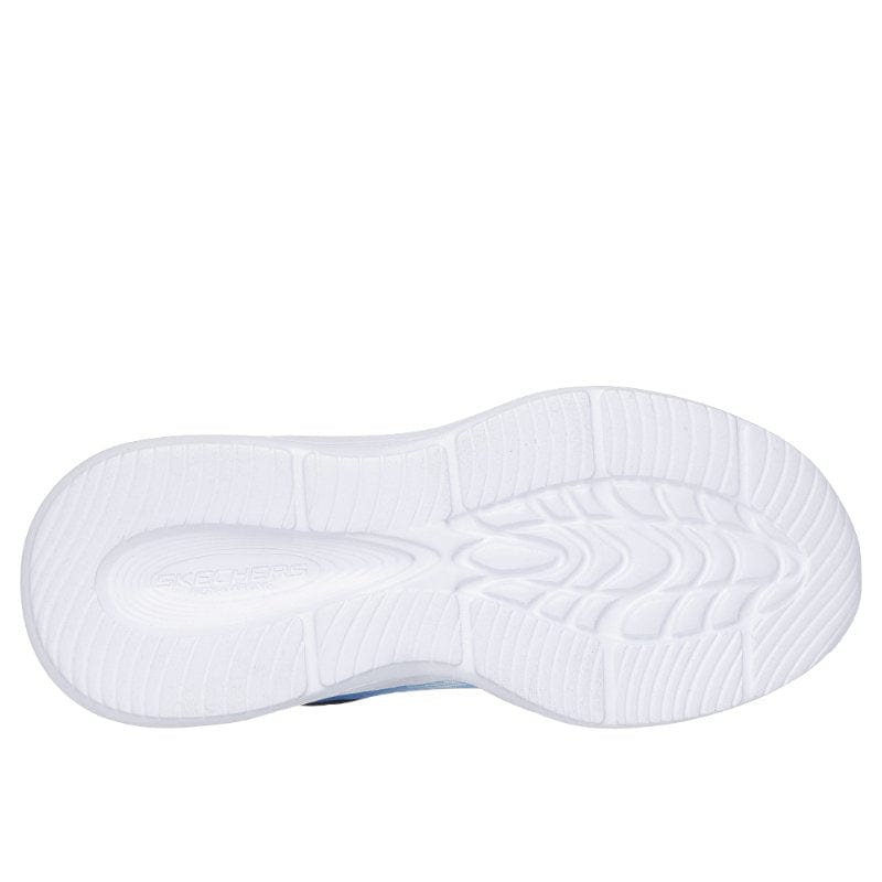 Skechers Kids Skechers Girls Junior Blue Sola Glow Runner - 303714L
