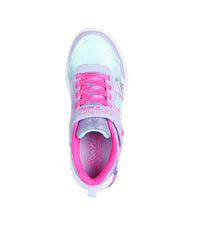 Skechers Kids Skechers Girls Ombre Print Star Trainer S-Lights: Unicorn Dreams - Wishful Magic 302299L