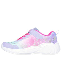 Skechers Kids Skechers Girls Ombre Print Star Trainer S-Lights: Unicorn Dreams - Wishful Magic 302299L