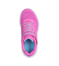 Skechers Kids Skechers Girls Pink Mesh Slip On Trainer GO RUN 400 V2 - Venice Morning 303560L