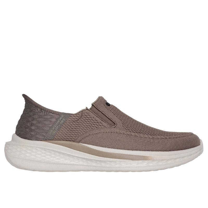 Skechers Men Mens BEIGE / 8UK Skechers Mens Beige Slade Deacon Shoe 210887