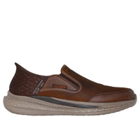 Skechers Men Mens BROWN / 7UK Skechers Mens Brown Slade Cooper Shoe 205237
