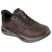 Skechers Men Mens BROWN / 7UK Skechers Mens Brown Slip-ins Arch Fit Orvan Moxley Shoe - 210981