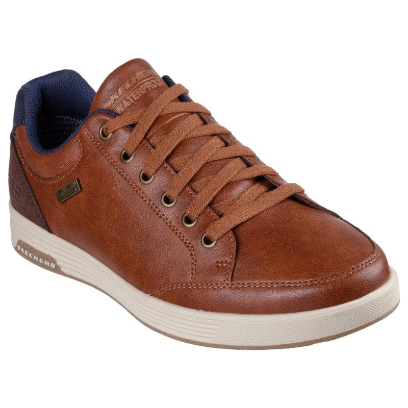 Skechers Men Mens BROWN / 8UK Skechers Mens Brown Slip-ins Cavell Sparkman Shoe 210944