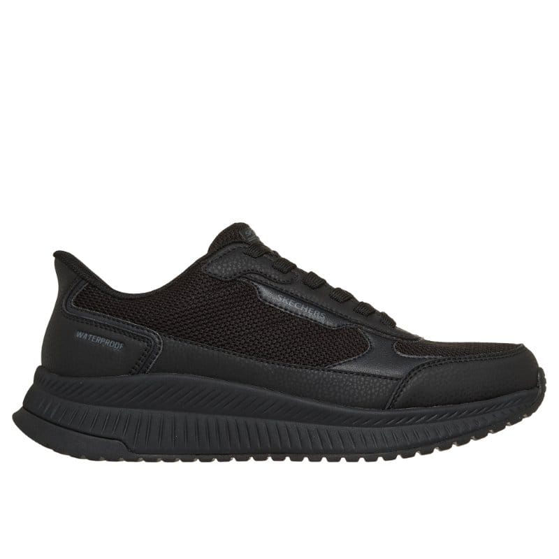 Skechers Men Mens Skechers Mens Black Bobs Squad 4 Crucial Step Kravel Runner - 118416