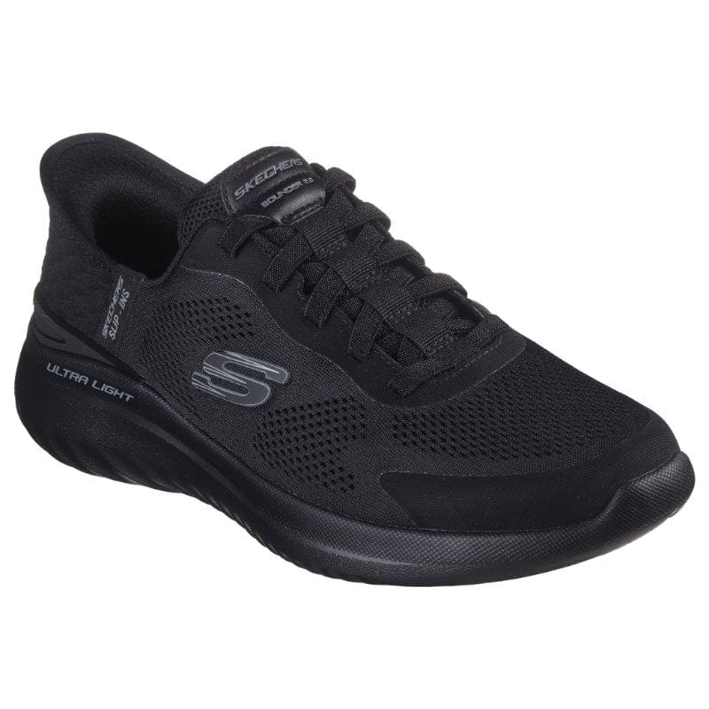 Skechers Men Mens Skechers Mens Black Bounder 2.0 Emerged Shoe 232459