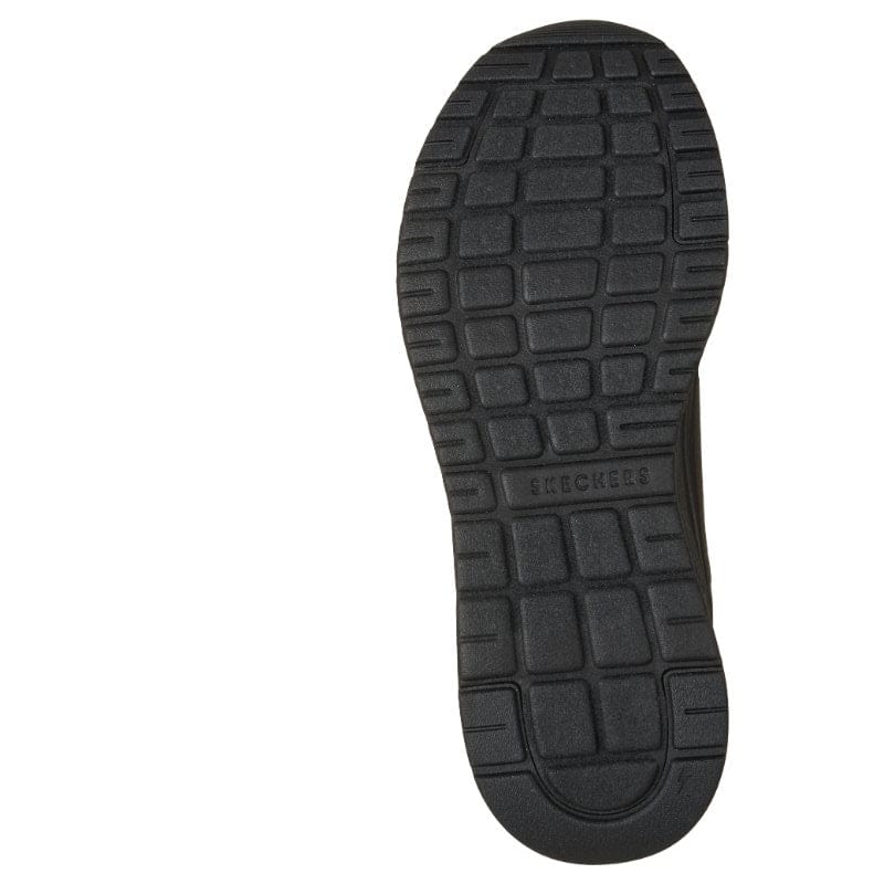 Skechers Men Mens Skechers Mens Black Lace Up Uno Lite 2 Runner - 183530