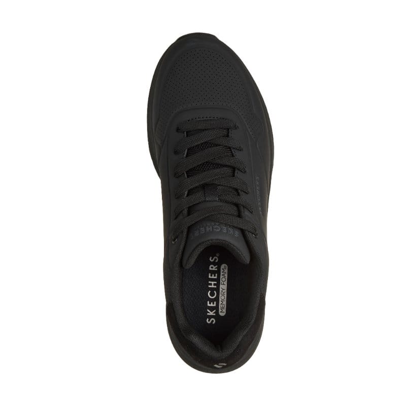 Skechers Men Mens Skechers Mens Black Lace Up Uno Lite 2 Runner - 183530