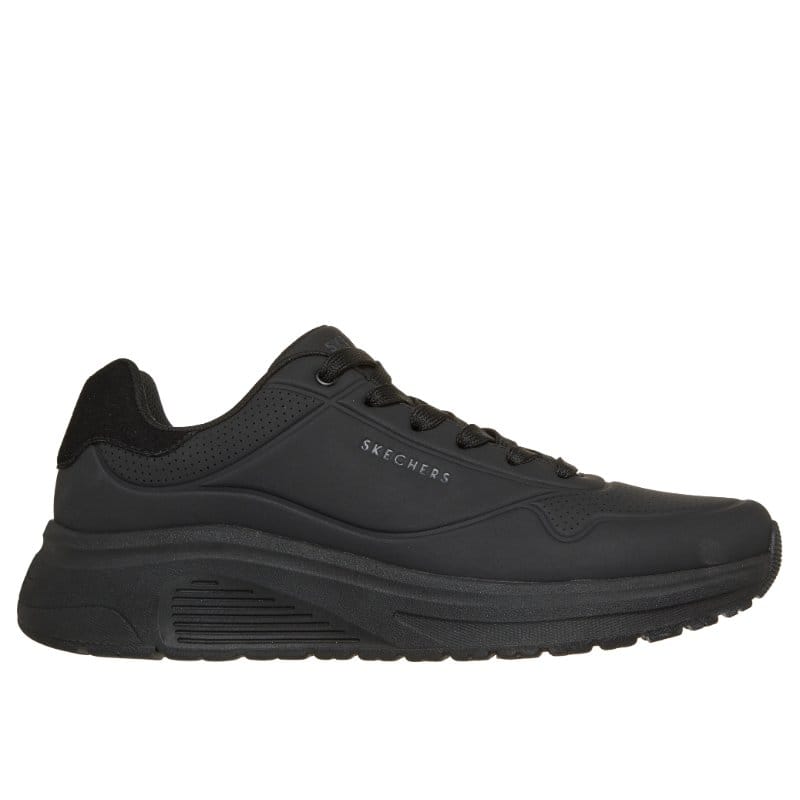 Skechers Men Mens Skechers Mens Black Lace Up Uno Lite 2 Runner - 183530