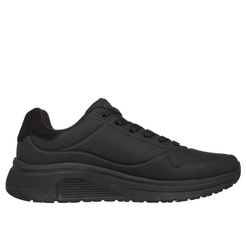 Skechers Men Mens Skechers Mens Black Lace Up Uno Lite 2 Runner - 183530