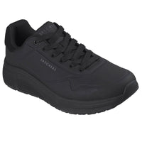 Skechers Men Mens Skechers Mens Black Lace Up Uno Lite 2 Runner - 183530