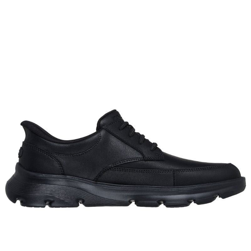 Skechers Men Mens Skechers Mens Black Slip-ins Relaxed Fit Arch Fit Garza Rowan 205517