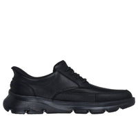 Skechers Men Mens Skechers Mens Black Slip-ins Relaxed Fit Arch Fit Garza Rowan 205517
