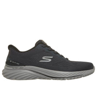 Skechers Men Mens Skechers Mens Black Slip On Arch Fit Bounder 3.0 Reocurrence Runner - 233459