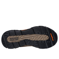 Skechers Men Mens Skechers Mens Brown Side Zip Respected Evanston Shoe - 205176