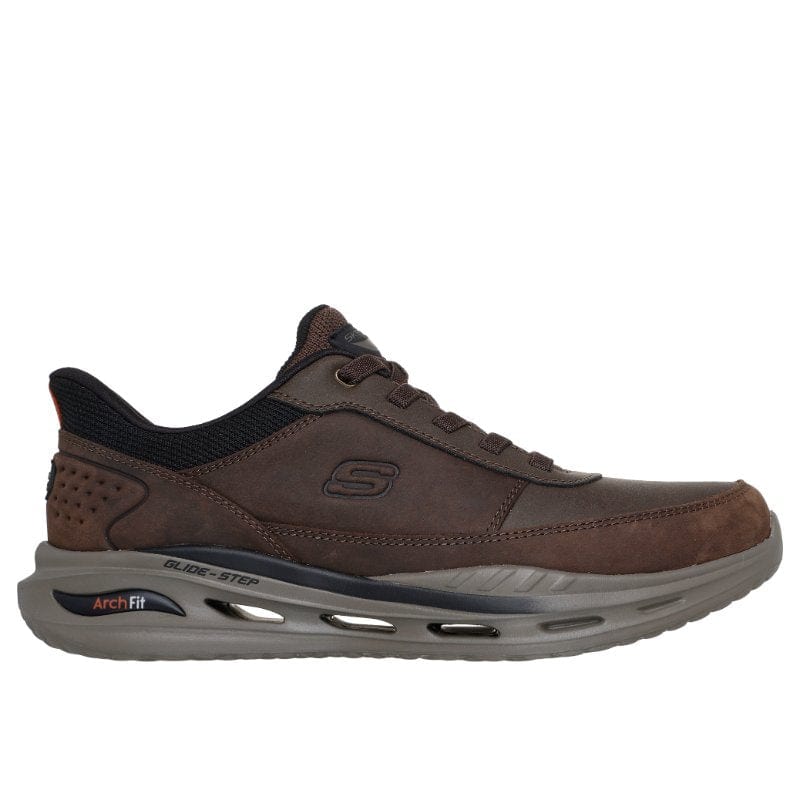 Skechers Men Mens Skechers Mens Brown Slip-ins Arch Fit Orvan Moxley Shoe - 210981