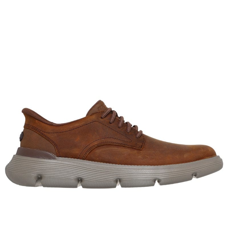 Skechers Men Mens Skechers Mens Brown Slip-ins Garza Duran Shoe - 205353