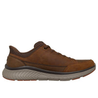 Skechers Men Mens Skechers Mens Brown Slip-ins Relaxed Fit Arch Fit Crosser Emeric Runner - 205656