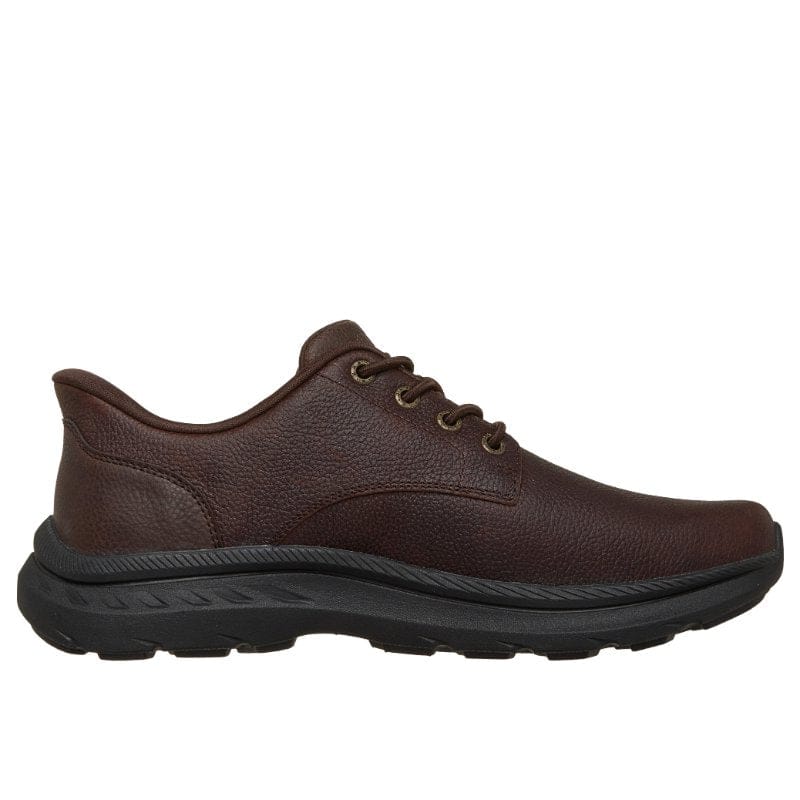 Skechers Men Mens Skechers Mens Brown Slip On Relaxed Fit Pollard Colt Runner - 205895
