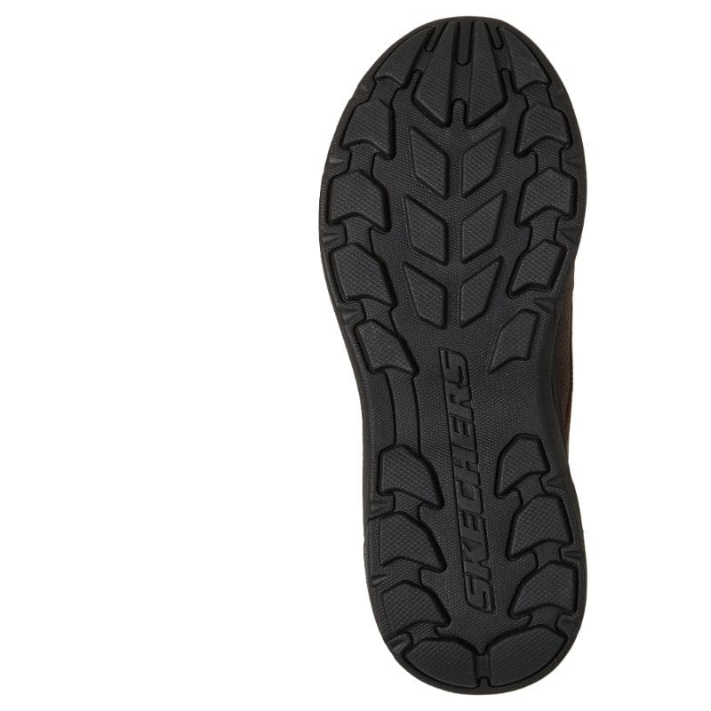 Skechers Men Mens Skechers Mens Brown Slip On Relaxed Fit Pollard Colt Runner - 205895