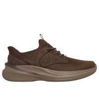 Skechers Men Mens Skechers Mens Brown Slip On Relaxed Fit Slade 2.0 Encore Runner - 211382