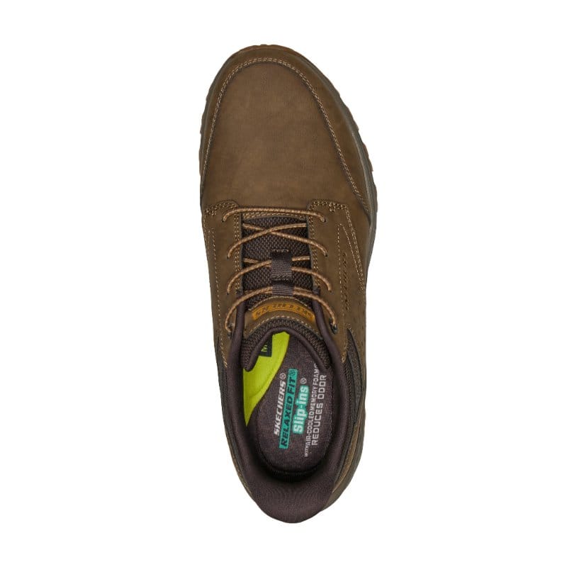 Skechers Men Mens Skechers Mens Brown Slip On Relaxed Fit Slade Ultra Ronan Runner - 211448