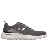 Skechers Men Mens Skechers Mens Grey Lace Up Arch Fit Summits Kravel - 233178