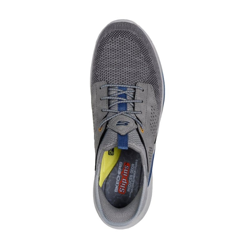 Skechers Men Mens Skechers Mens Grey Slip-ins RF Slade Caster Runner - 210889