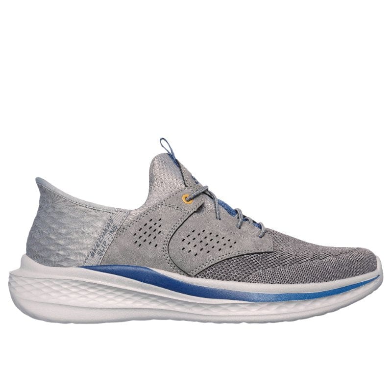 Skechers Men Mens Skechers Mens Grey Slip-ins RF Slade Caster Runner - 210889