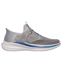 Skechers Men Mens Skechers Mens Grey Slip-ins RF Slade Caster Runner - 210889