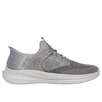 Skechers Men Mens Skechers Mens Grey Slip-ins RF Slade Caster Runner - 210889