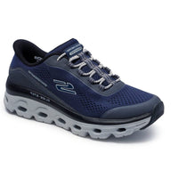 Skechers Men Mens Skechers Mens Navy Slip-ins Glide Step Sole Glover Peak Runner - 237812