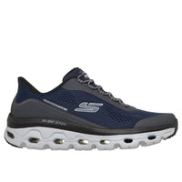 Skechers Men Mens Skechers Mens Navy Slip-ins Glide Step Sole Glover Peak Runner - 237812