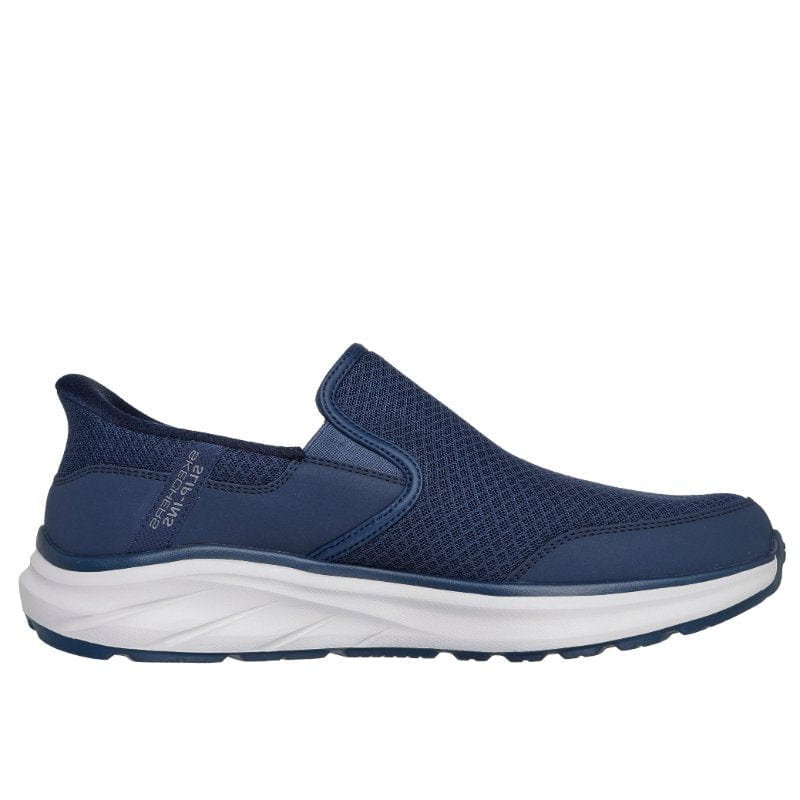 Skechers Men Mens Skechers Mens Navy Slip-ins Relaxed Fit Equalizer 6.0 Stoaver Shoe 233103