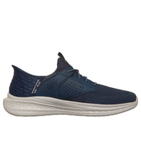 Skechers Men Mens Skechers Mens Navy Slip-ins RF Slade Caster Runner - 210889