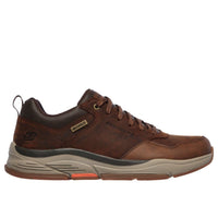 Skechers Men Mens Skechers Mens Tan Lace Up Relaxed Fit Benago Hombre Runner - 210021
