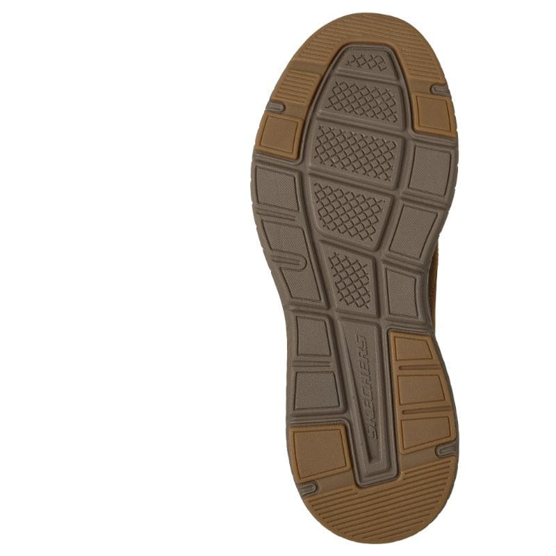 Skechers Men Mens Skechers Mens Tan Slip On Relaxed Fit Arch Fit Crosser Runner - 205869