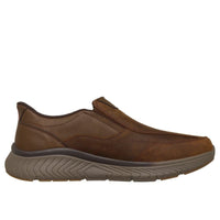Skechers Men Mens Skechers Mens Tan Slip On Relaxed Fit Arch Fit Crosser Runner - 205869