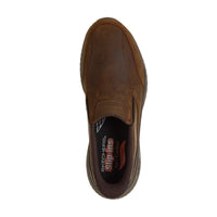 Skechers Men Mens Skechers Mens Tan Slip On Relaxed Fit Arch Fit Crosser Runner - 205869