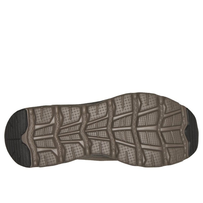 Skechers Men Mens Skechers Mens Taupe Slip-ins Glide Step Sole Glover Peak Runner - 237812
