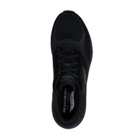 Skechers Mens Skechers Mens Black Lace-Up Arch Fit Runners - 232702