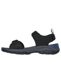 Skechers Mens Skechers Mens Black Strap Sandal Relaxed Fit: Tresmen - RYER 205112