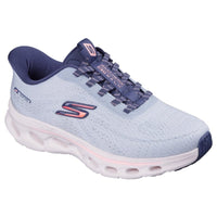 Skechers Womens BLUE / 4UK Skechers Womens Blue Go Walk Glide Step 2.0 Maria Fashion Trainer - 125144
